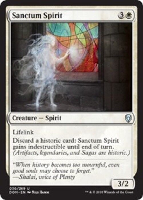 MTG Sanctum Spirit Dominaria Unplayed NM card Freshpack MTG Magic Pauper