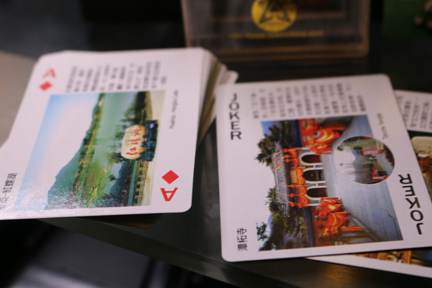 Beijing Suburbs Playing Cards Poker China Collectible