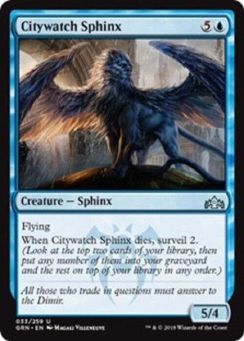 MTG MTG 1x Citywatch Sphinx Guilds of Ravnica Card Magic The Gathering