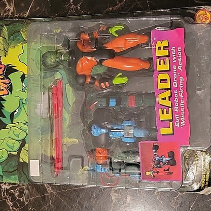 Marvel Hulk Smash And Crash The Leader Action Figure Toybiz 1997 Nib