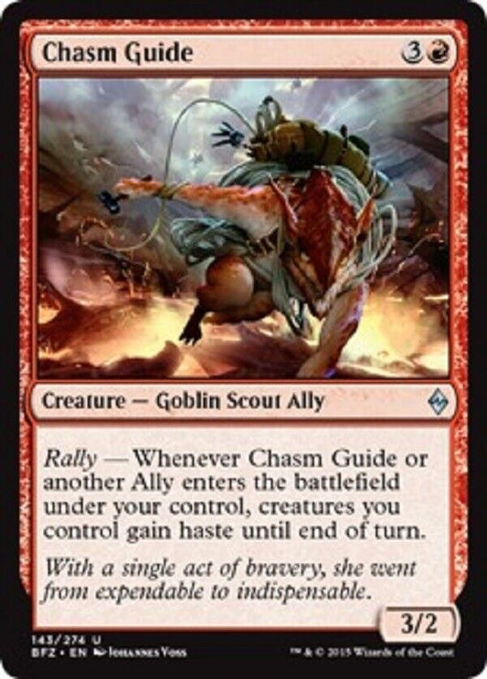 MTG 1x MTG Chasm Guide Battle for Zendikar Magic the Gathering Card