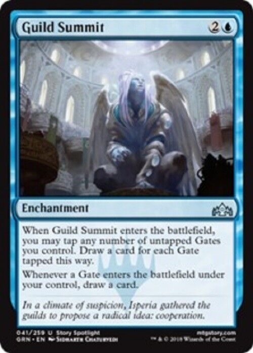 MTG Guild Summit Guilds of Ravnica Card MTG  Commander Pauper