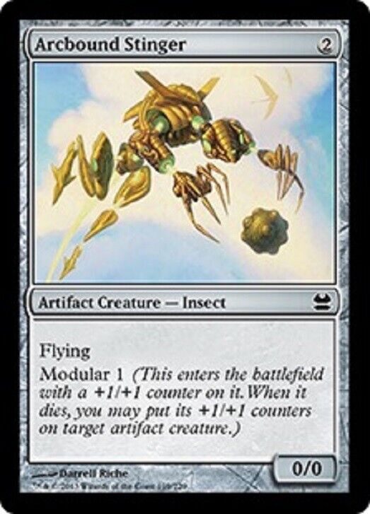 MTG Mtg x1 Arcbound Stinger Modern Masters Commander pauper Magic the Gathering card