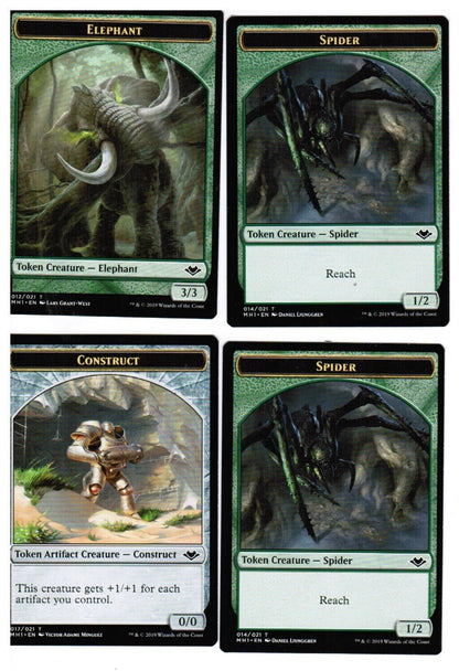 MTG 4x Goblin Token 010/021 Spider Token (014) MTG Modern Horizons NM Magic Regular