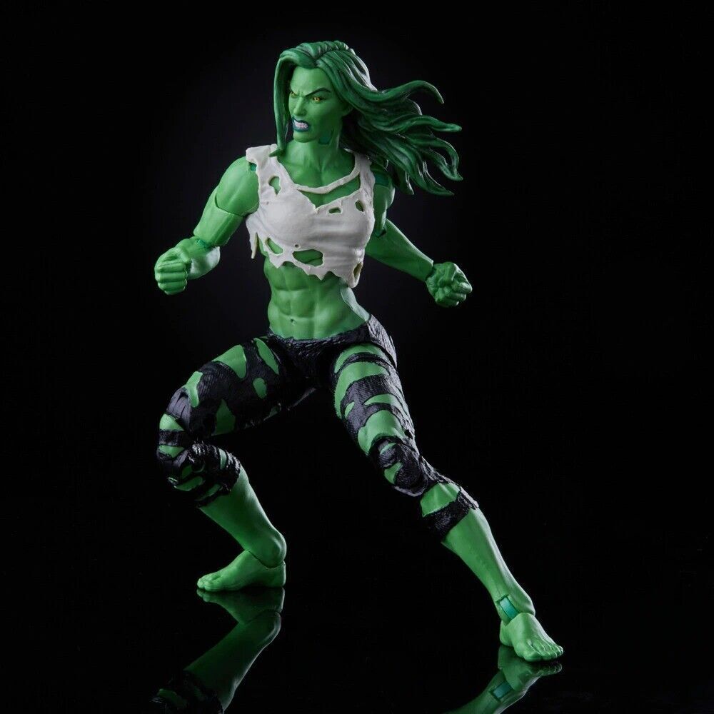 New Avengers Marvel Legends Series 6-Inch She-Hulk Action Figure Sealed Complete