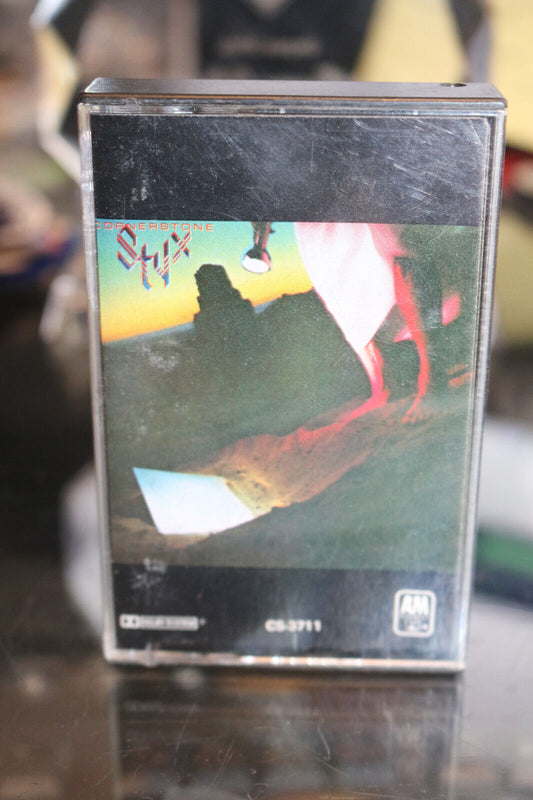 Styx: Cornerstone (Cassette, 1979, A&M Records)