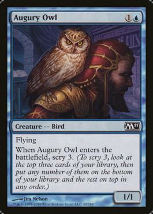 MTG MTG 1x Augury Owl Magic 2011 card Magic The Gathering