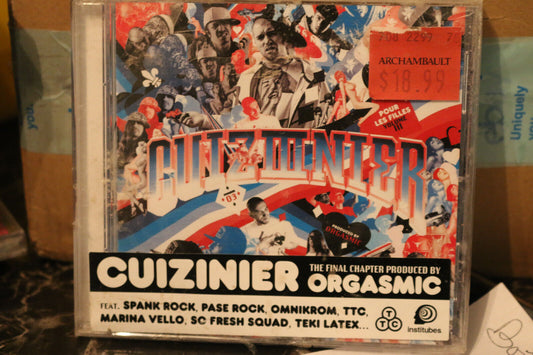 Cuizinier Orgasmic The Final Chapter Misique/Music Groupe Francophone Cd Rap