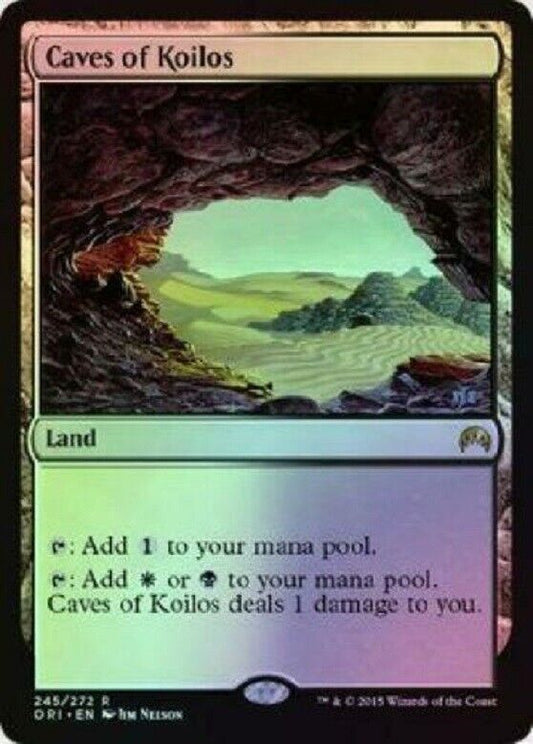 MTG 1x Caves of Koilos - Foil 245/272 Near Mint MTG Magic Origins ORI 2B3