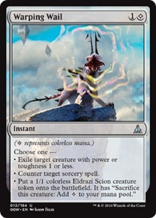 MTG MTG 1x  Warping Wail OGW Oath of the Gatewatch Magic The Gathering card