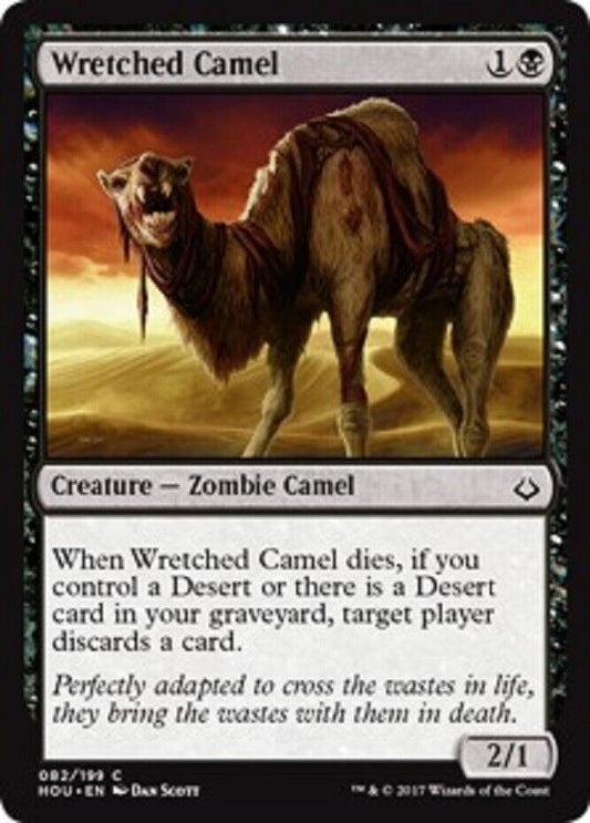 MTG MTG 4x Wretched Camel Hour of Devastation cards Magic The Gathering