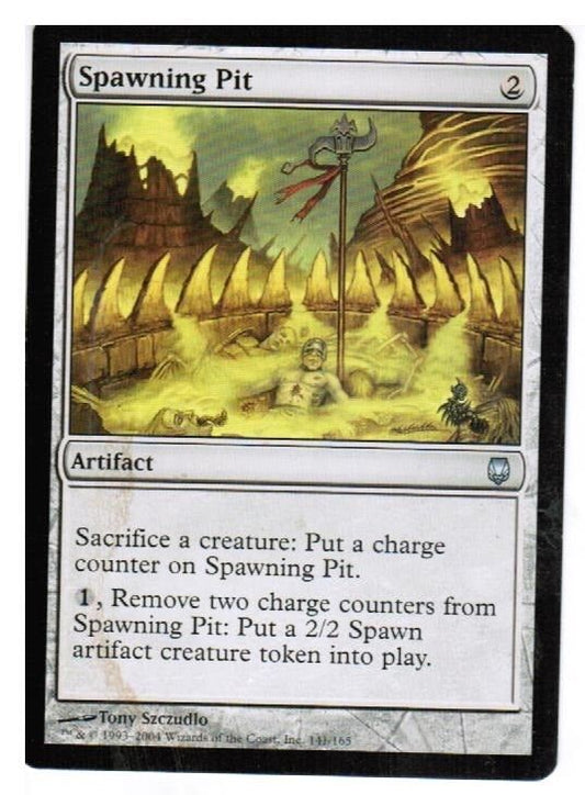 MTG MGT Magic the Gathering card Spawning pit artifact card Darksteel uncomon x 1