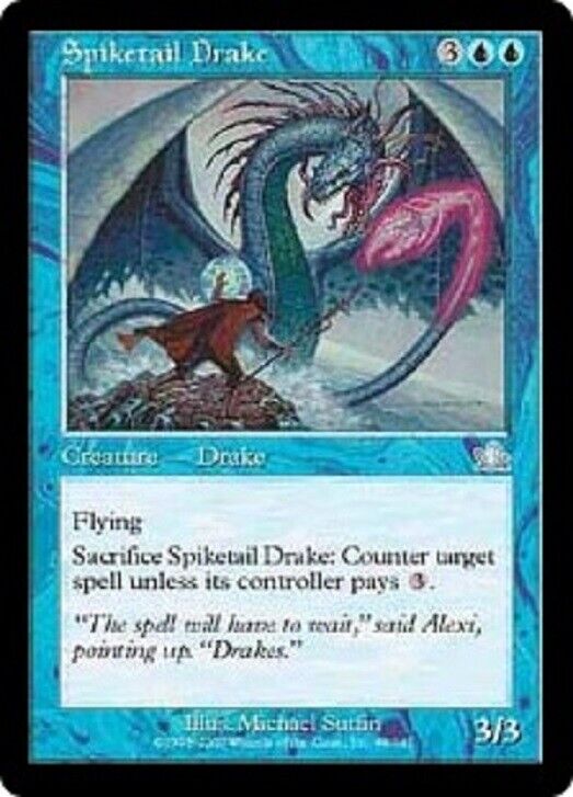 mtg drake cards Canyon Drake [Tempest]