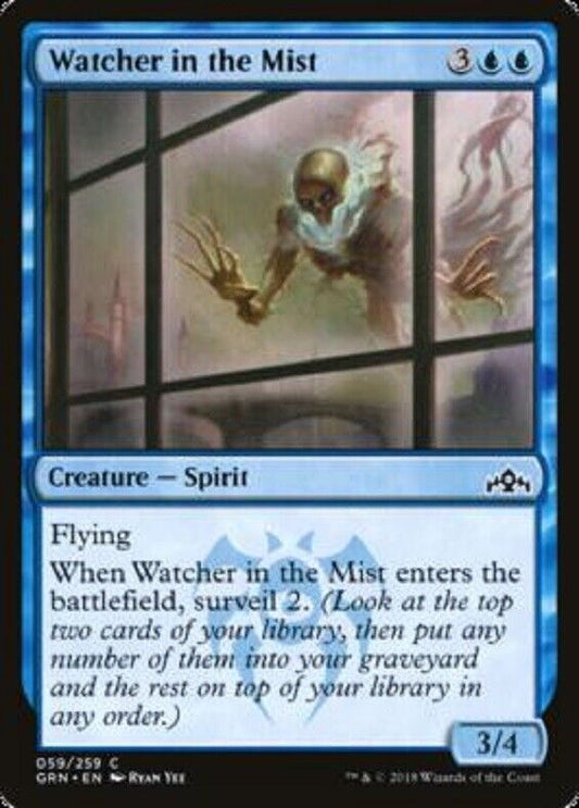 MTG 4x Watcher in the Mist Guilds of Ravnica cards MTG Magic the Gathering