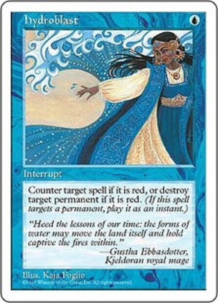 MTG Hydroblast Fifth Edition MTG Magic the gathering card 1x