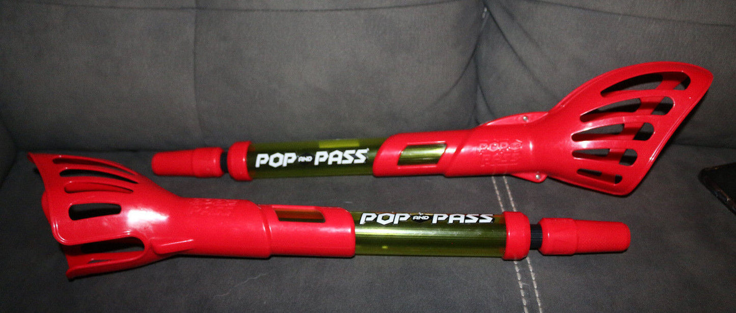 Hog Wild Pop And Pass Outdoor Game - Toss And Catch Foam With The Launcher