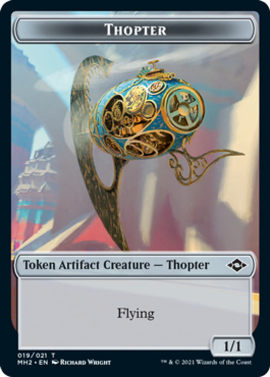 MTG MTG 4x Thopter Token (019/021) Modern Horizons 2 NM Magic