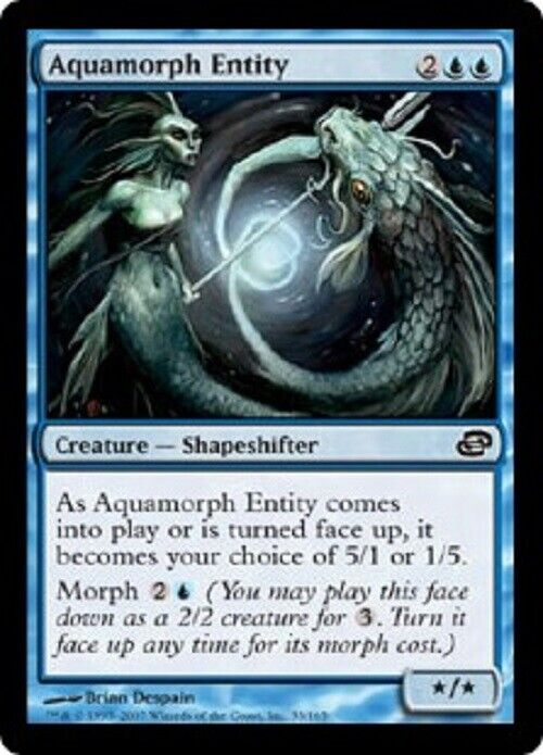 MTG MTG 2x Aquamorph Entity Planar Chaos Card Magic The Gathering