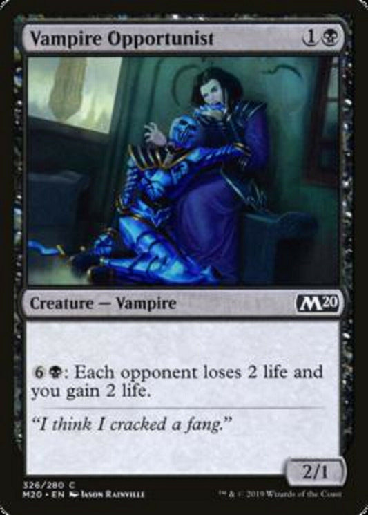 MTG MTG 2x Vampire Opportunist Core Set 2020 cards Magic The Gathering