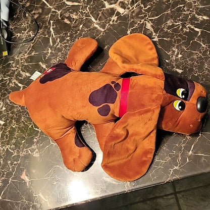 Pound Puppies Brown Classic Plush Hasbro 2019 Basic Fun 18" Toy