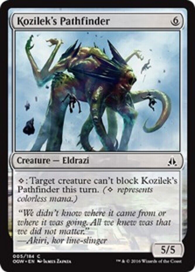 MTG 1x Kozilek's Pathfinder FOIL Oath of the Gatewatch MTG Magic the Gathering card