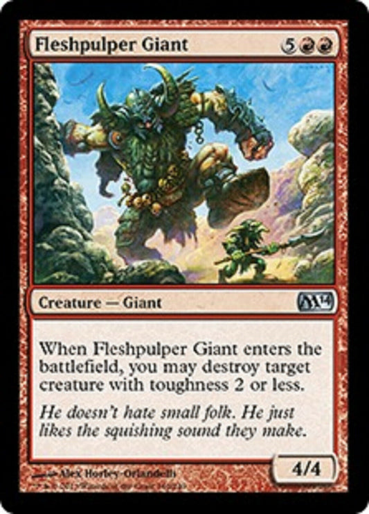 MTG 1x Fleshpulper Giant Magic 2014 Core Set Card MTG Magic the Gathering