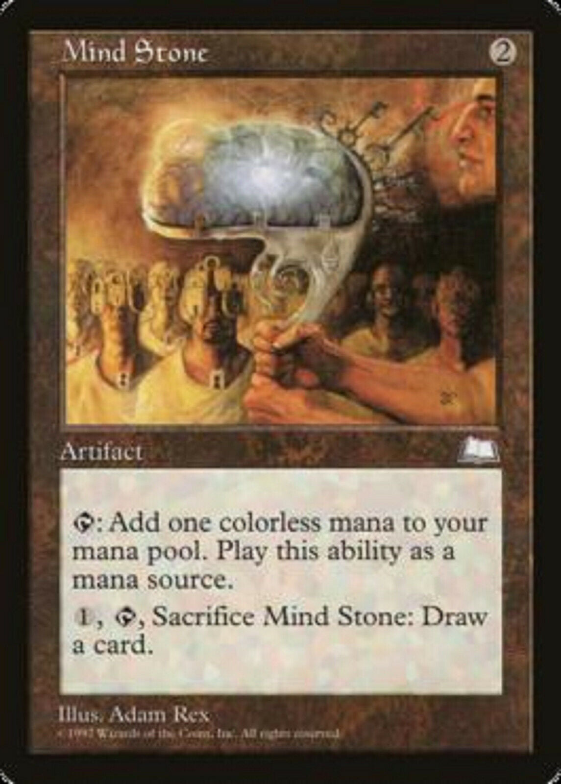 MTG MTG 1x  Mind Stone Weatherlight  Magic the Gathering