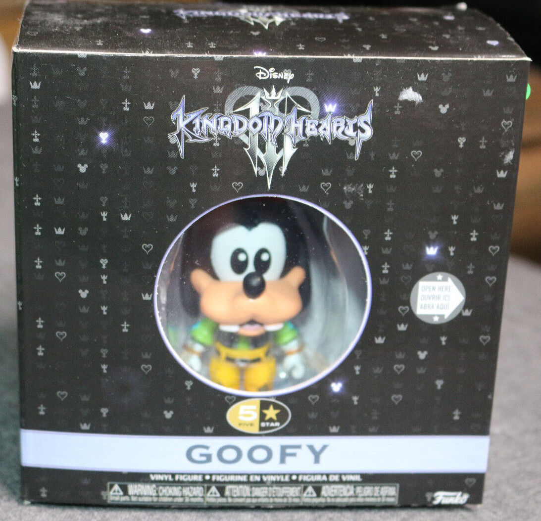 Brand New Goofy Kingdom Hearts Iii 5 Star Funko Action Vinyl Figure Disney Toy