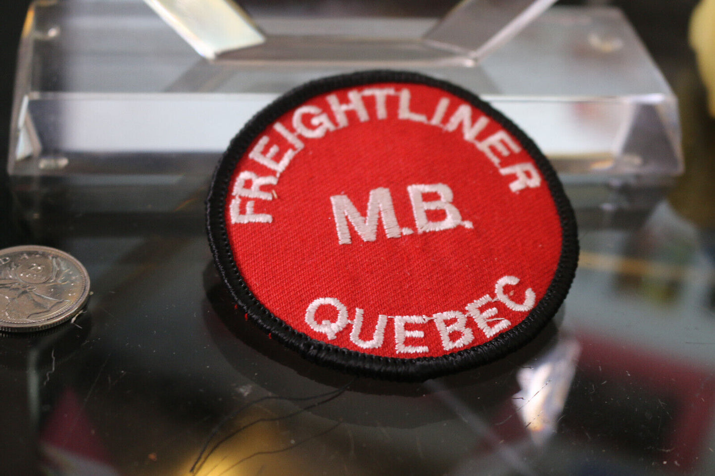 Canada Freightliner M.B. Quebec Québec Souvenir Patch Patches