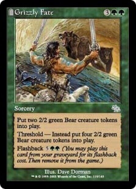 MTG 1x  Grizzly Fate Judgment  MTG Magic the Gathering