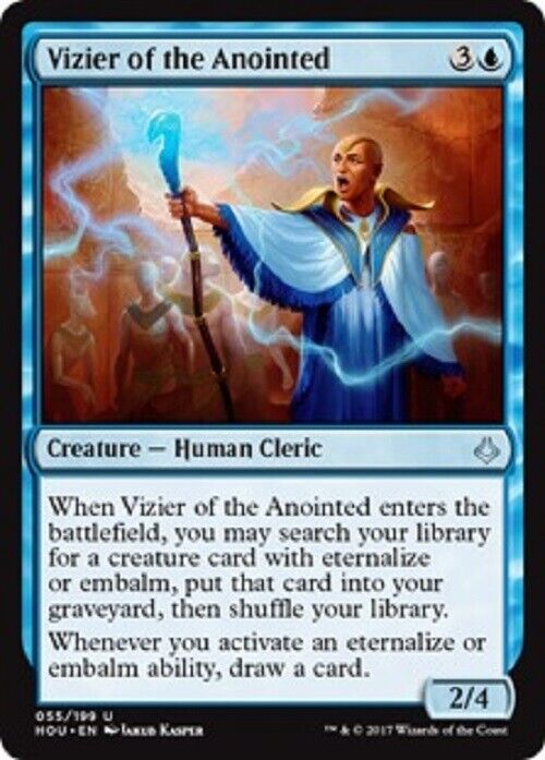 MTG MTG 1x Vizier of the Anointed Hour of Devastation Card Magic The Gathering