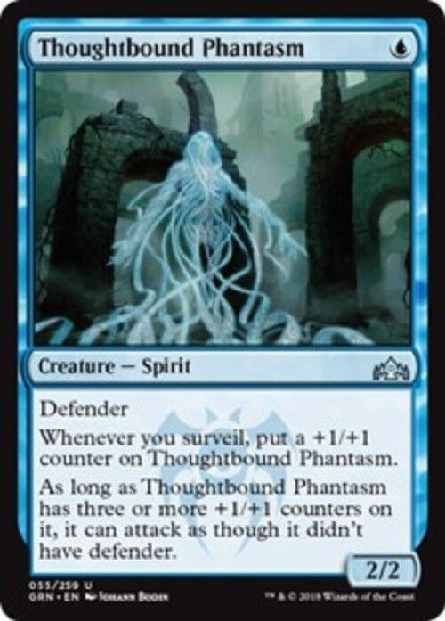 MTG MTG Thoughtbound Phantasm Guilds of Ravnica card Magic The Gathering