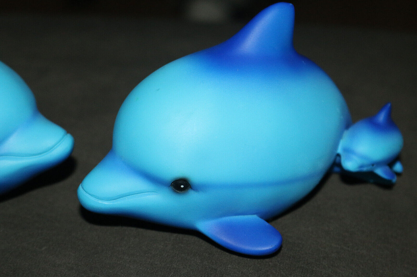 Lot Of 2 Cute Dolphin With Her Baby Coin Piggy Bank Toy Collectible Rare Amazing