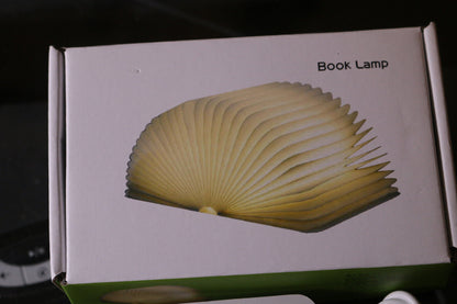 Folding Multi-Color Led Nightlight Art Book Lamp Usb
