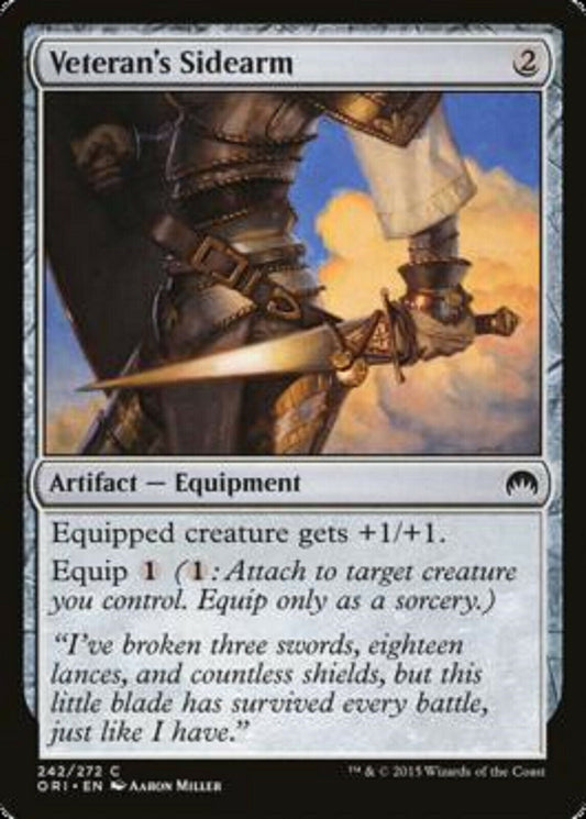 MTG MTG 4x Veteran's Sidearm Magic Origins Unplayed NM cards artifact