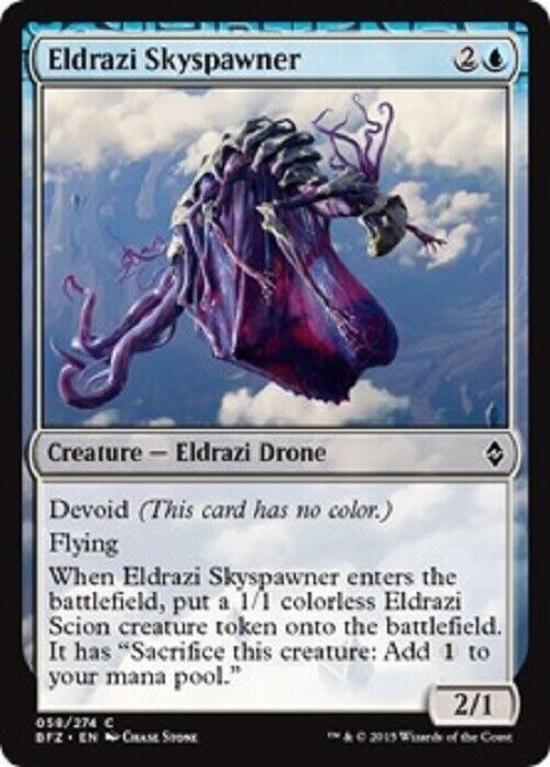 MTG 4x  Eldrazi Skyspawner Battle for Zendikar  MTG Magic the Gathering card