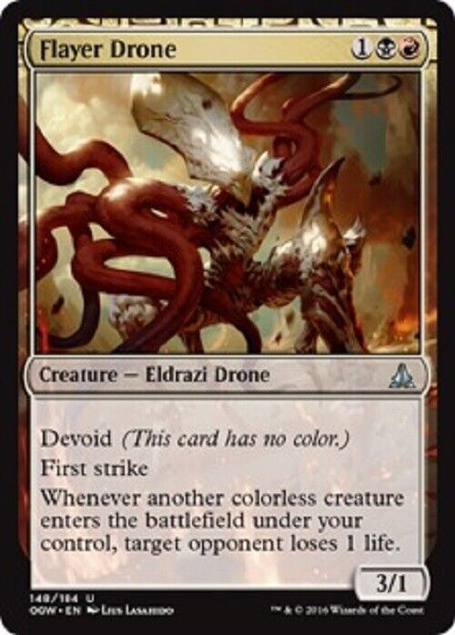 MTG MTG 1x Flayer Drone OGW Oath of the Gatewatch  Card Magic The Gathering