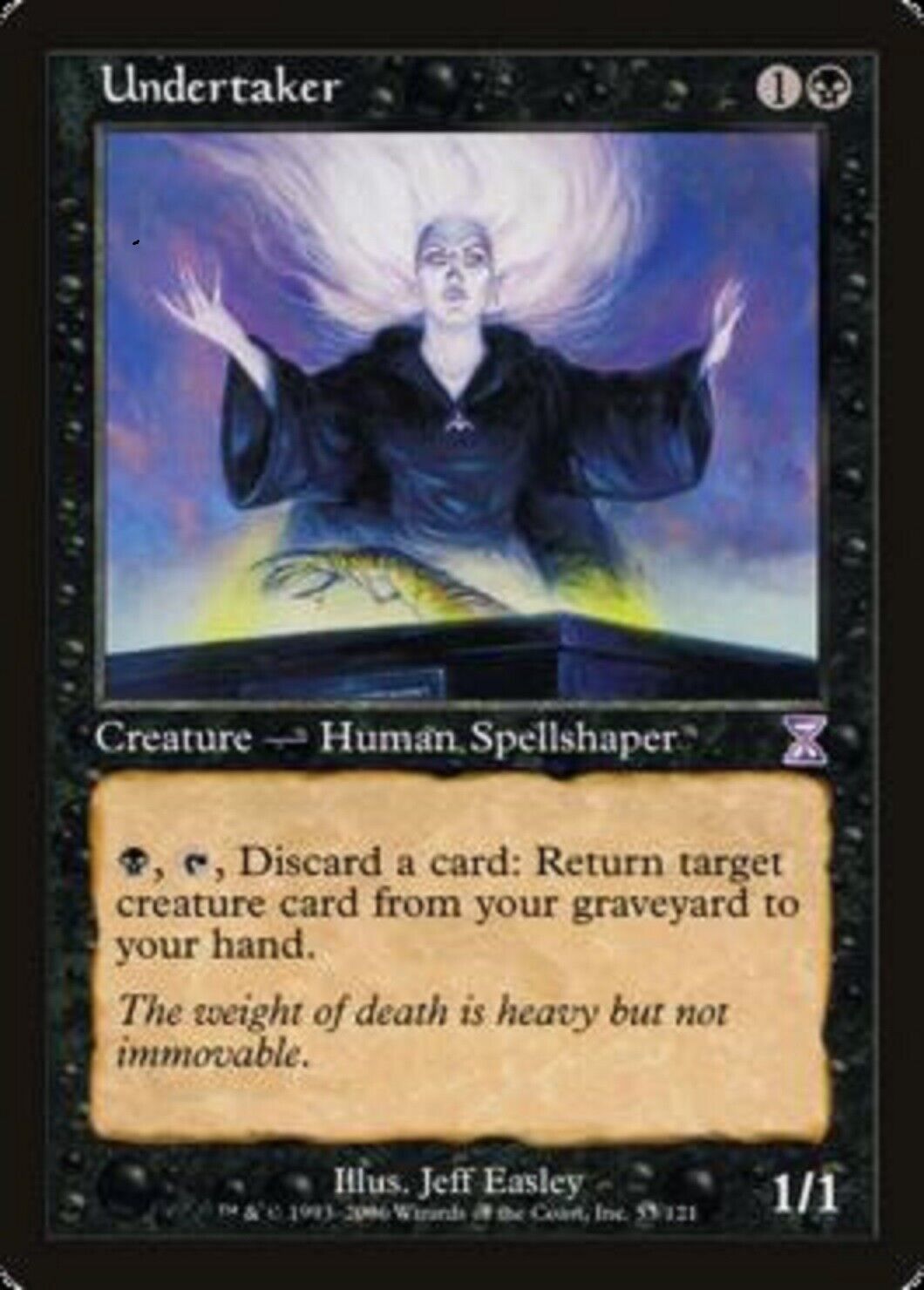 MTG MTG 1x Undertaker Time Spiral "Timeshifted" card Magic the gatheri Omniphustoys MTG MTG 1x Undertaker Time Spiral "Timeshifted" card Magic the gatheri Omniphustoys