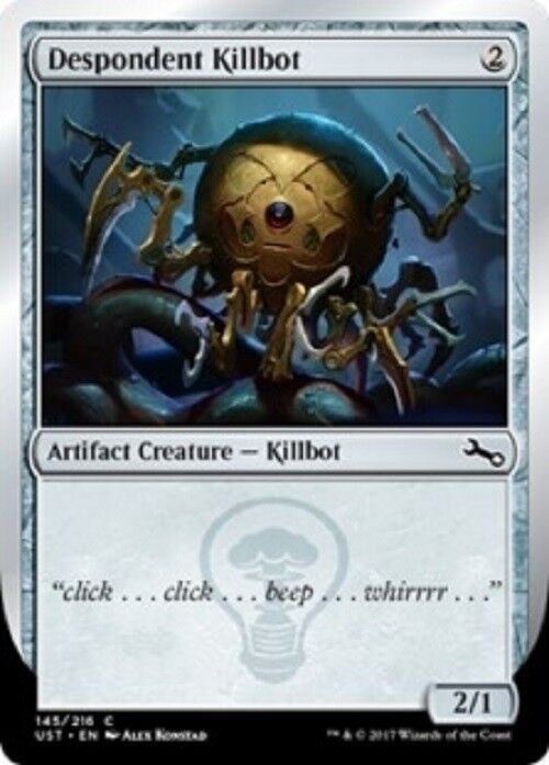 MTG 4x Despondent Killbot Unstable Cards Magic the Gathering MTG