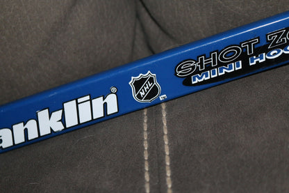 Franklin Nhl Shot Zone Mini Knee Hockey Player Sport Sticks Blue Color