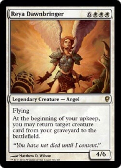 MTG MTG 1x Reya Dawnbringer Conspiracy MAGIC The Gathering card