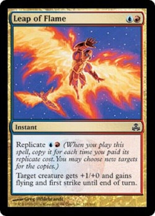 MTG MTG 1x Leap of Flame Guildpact card Magic The Gathering Commander Pauper