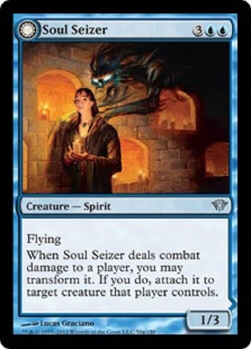 MTG MTG 1x Soul Seizer Dark Ascension Card Magic The Gathering