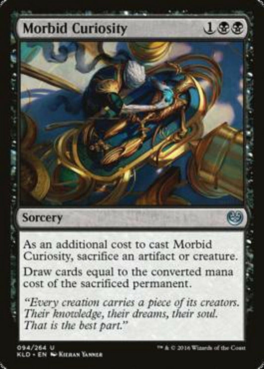 MTG MTG 1x Morbid Curiosity Kaladesh Card Magic The Gathering