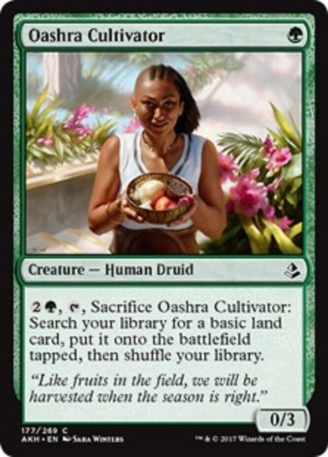 MTG MTG 4x   Oashra Cultivator  Amonkhet  cards Magic The Gathering