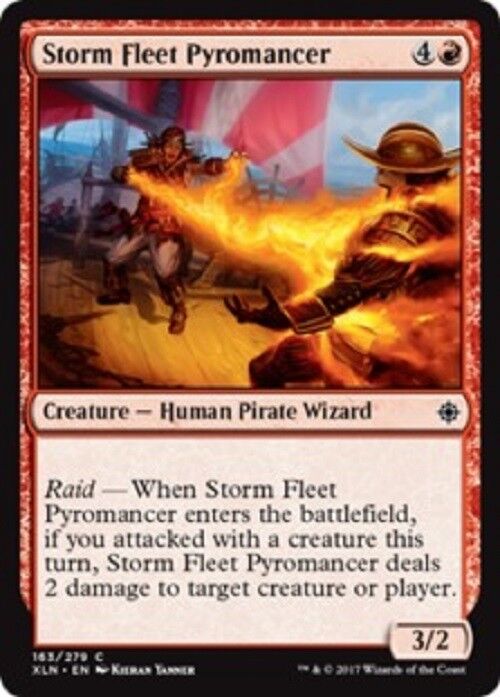 MTG 4x Storm Fleet Pyromancer NM Ixalan MTG Magic the gathering