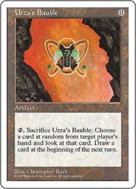 MTG 1x   Urza's Bauble Fifth Edition  card MTG Magic the Gathering