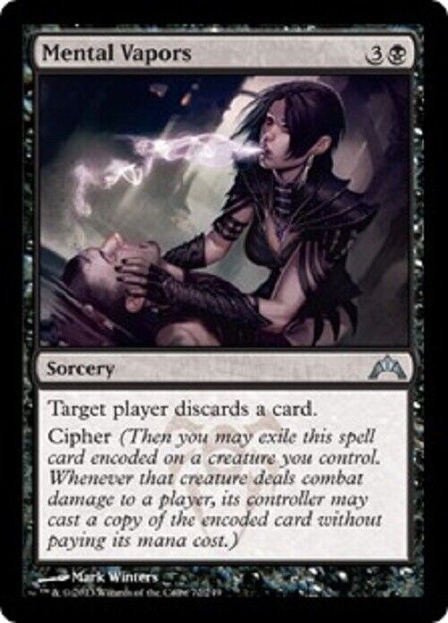 MTG MTG 1x Mental Vapors Gatecrash card Magic The Gathering pauper Commander