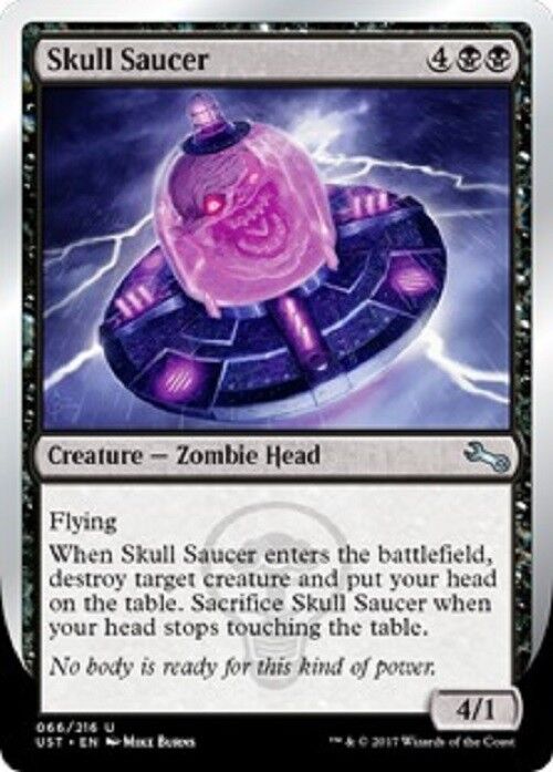 MTG 2x Skull saucer Unstable Cards Magic the Gathering MTG