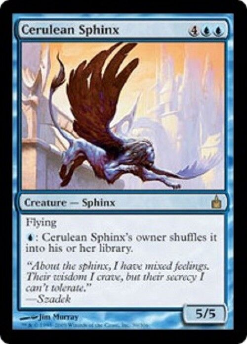 MTG 1x Cerulean Sphinx Ravnica: City of Guilds  Magic the Gathering MTG card